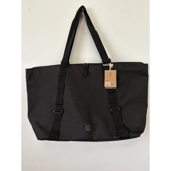 GOT BAG Large Tote Bag – Black – NWT - Picture 4 of 5